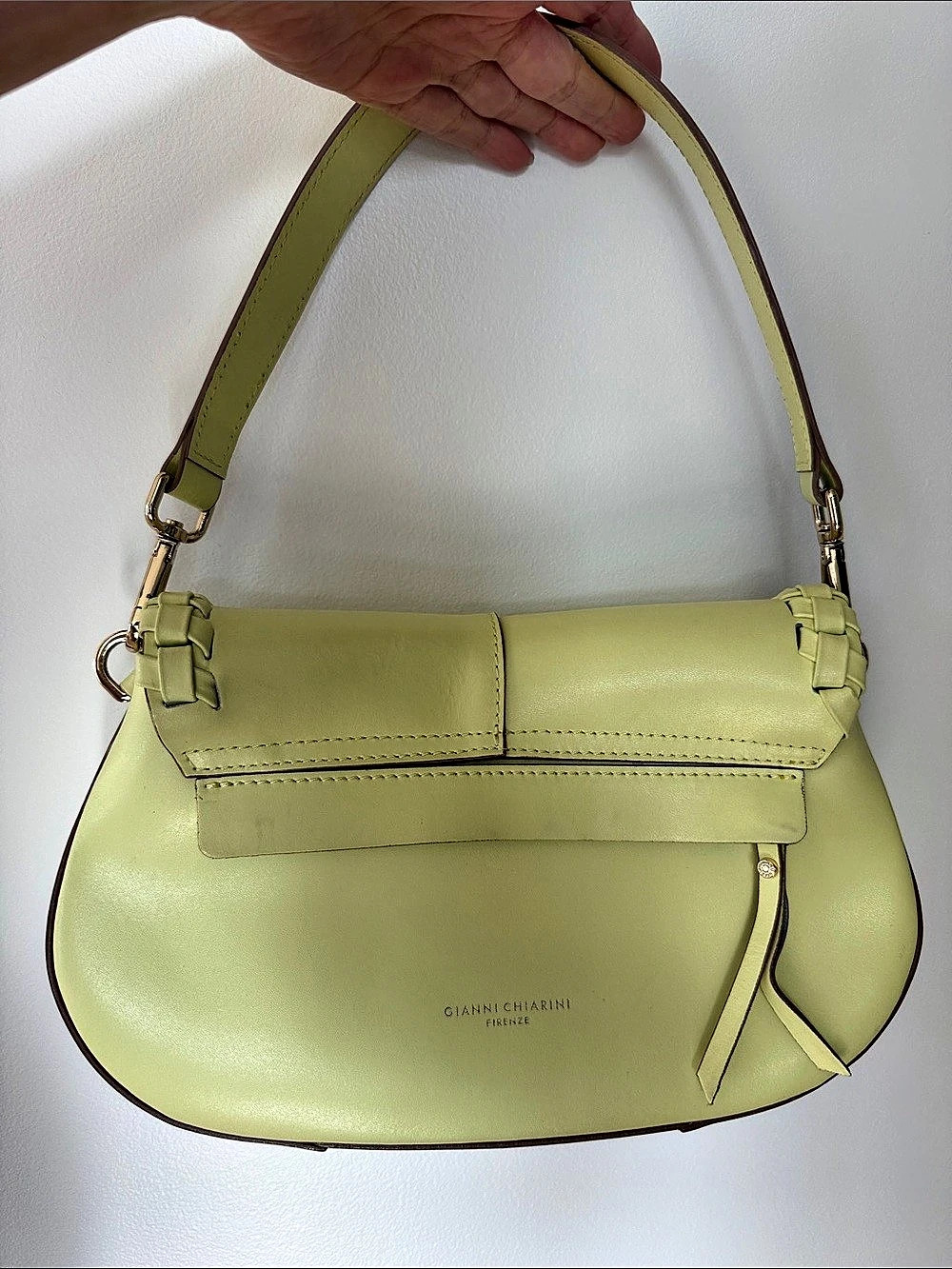 Gianni Chiarini Shoulder Bag - lime Green